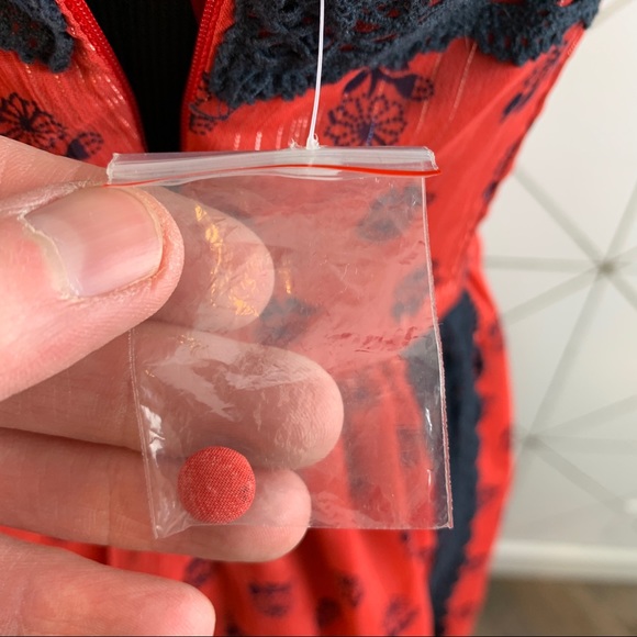 Modcloth Floral And Lace Boho Maxi Dress Size Small - Picture 8 of 14